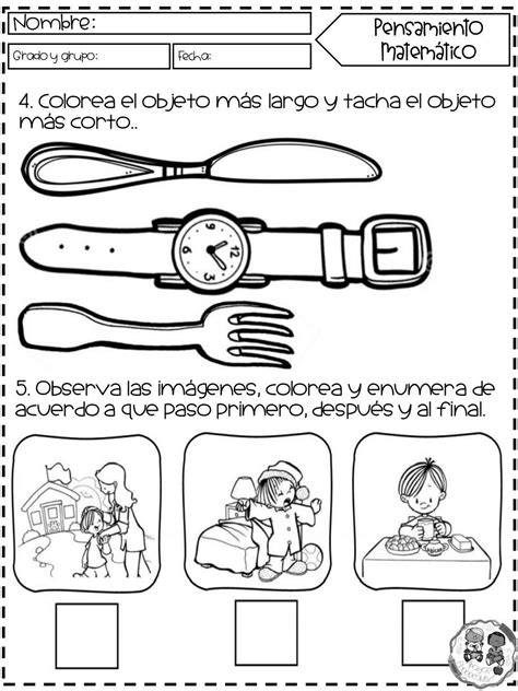 EVALUACIÓN INTERMEDIA PREESCOLAR Página 28 Imagenes Educativas