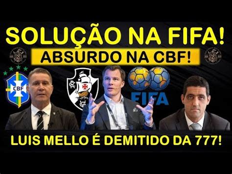 NOTÍCIA URGENTE SOLUÇÃO NA FIFA II MAIS UM ABSURDO NA CBF II LUÍS