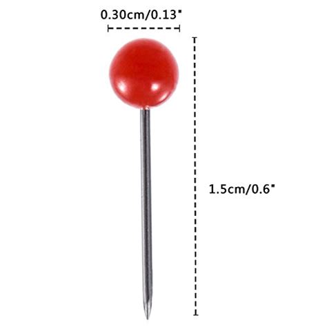 Ripley Outus Alfileres De Acero Con Cabeza De Pl Stico Unidades
