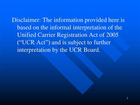 Ppt Unified Carrier Registration Training Guide Powerpoint