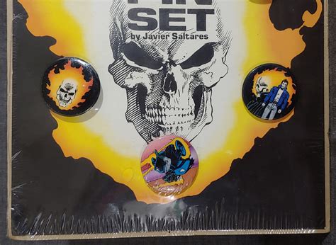 Ghost Rider Collectors Pin Set Screaming Greek