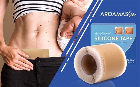 Aroamas Silicone Scar Sheets 1 6x60 Soften Flatten C Section