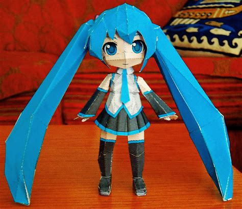 Hatsune Miku Papercraft By Rainbowmarimo On Deviantart