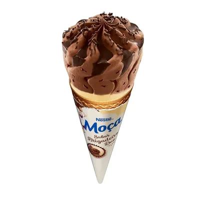 Sorvete Nestlé Moça Brigadeiro Duo Cone 62g