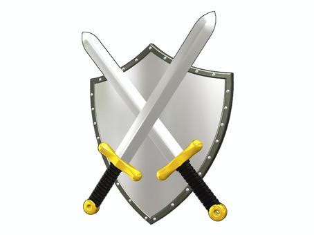 Sword and Shield Clipart | Vector Format | JPG EPS - Clip Art Library