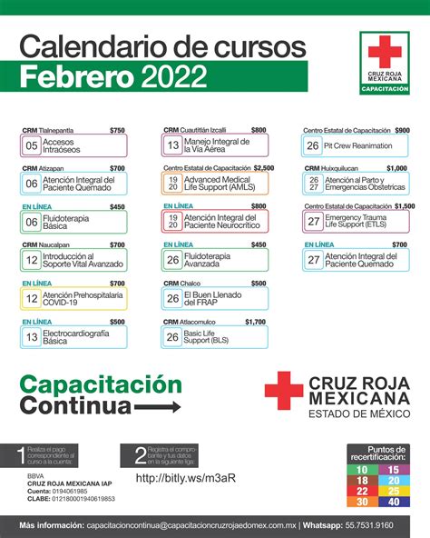 Cursos Cruz Roja Mexicana Febrero Junio2022 Blog