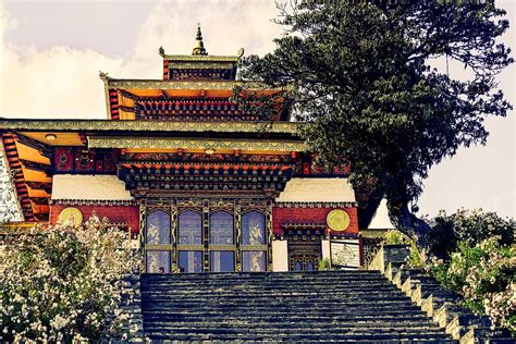 Dzong On A Hill Stairs Holy - Free photo on Pixabay