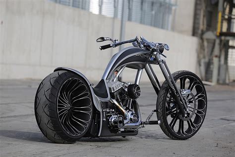 Harley Powered Custom Bike Is All About Naked Metal Bones Autoevolution