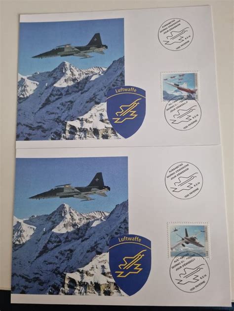 2014 FDC Karten 100 Jahre Schweizer Luftwaffe Kaufen Auf Ricardo