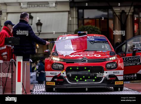 Rossel Yohan Dunand Arnaud Citroen C Rally Action During The