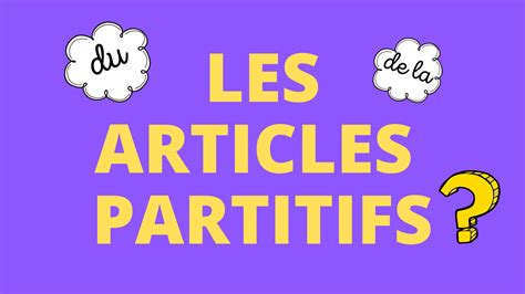 Partitive Articles In French A1 French Grammar Made Easy