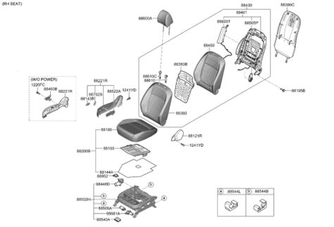 Q A B Genuine Kia Front Back Covering Assembly