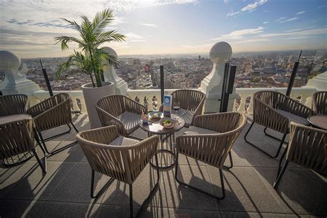 Rooftop Bar La Mejor Terraza De Madrid En Riu Plaza Espa A