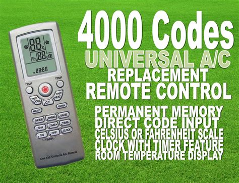 Universal Remote Control For AC - Walmart.com