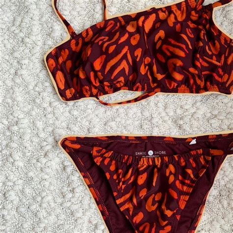 Shade And Shore Bikini Size Med Like New Depop
