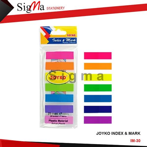 Jual Sticky Note Joyko Index Memo Im Plastik Kotak Pad