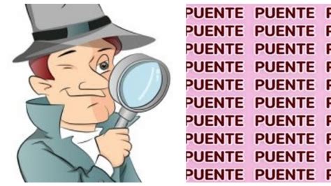 Acertijo Visual Encuentra La Palabra Fuente En 10 Segundos El 95 No