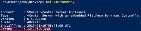 How To Check Uptime Of Vmware Esxi Host Vcenter And Vm