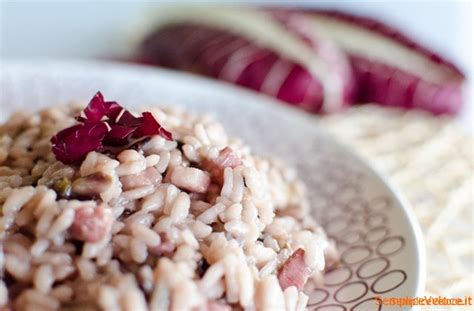 Risotto Radicchio E Speck Ricetta Semplice E Veloce