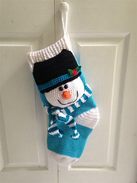 Ravelry Snowman Stocking By Mary Smith Christmas Knitting Patterns