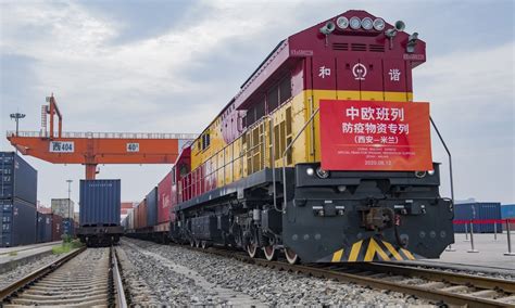 New Silkroad Discovery China Europe Freight Train Xi An