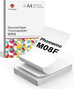 Phomemo M F Papier Thermique Pliable A Compatible Avec L Imprimante