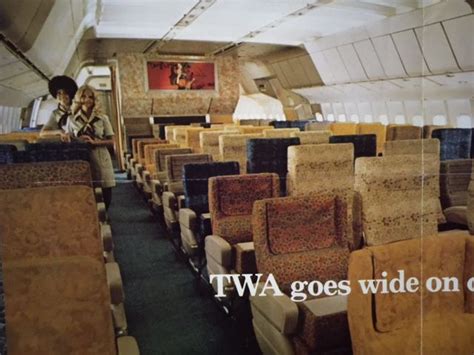 Twa L 1011 Cabin Twa Aircraft Interiors Airline Interiors