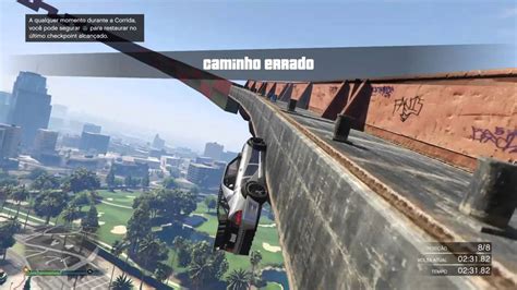 GTA V ONLINE 117 Corrida Wallride Of Pros Wallride Complicado Mas