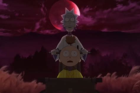 Rick And Morty Ganha Curta Ao Estilo Anime Japon S Minha S Rie