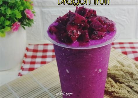 Resep Smoothie Banana Dragon Fruit Oleh Leli Yeje Cookpad