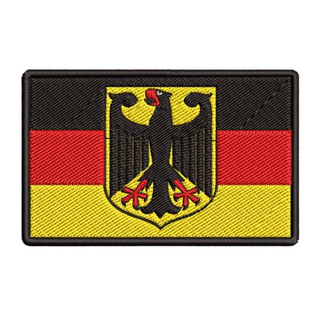 Germany Flag Embroidered Iron On Patch