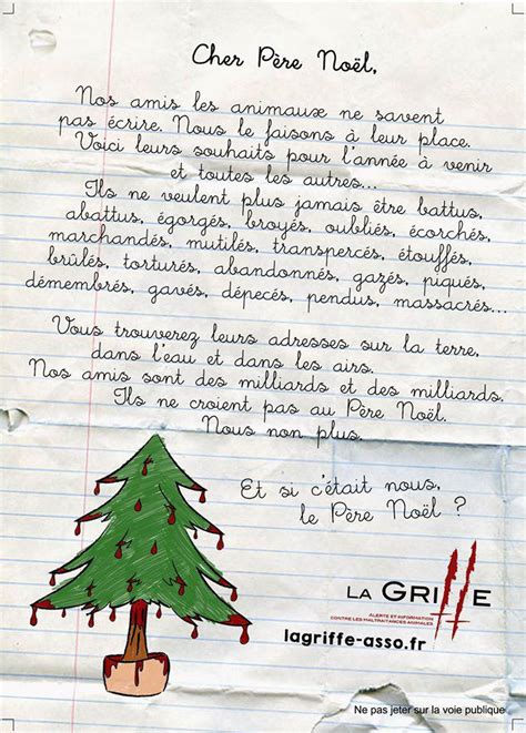 Lettre Au Père Noël La Griffe