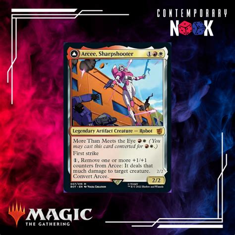 Mtg Arcee Sharpshooter Arcee Acrobatic Coupe Universes Beyond