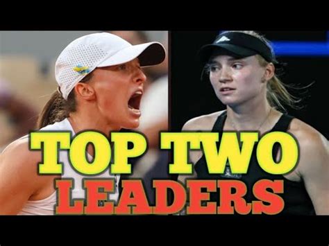 Elena Rybakina And Swiatek Tied Up On Same Points In Wta Race After The