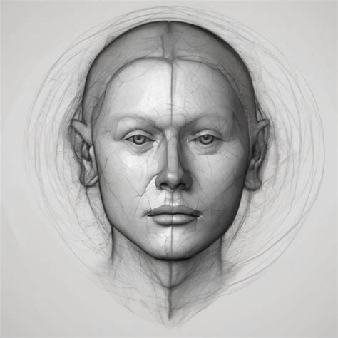 Premium Photo Human Facial Anatomy Illustration