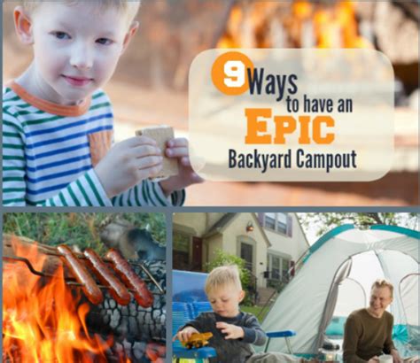 How to Plan a Backyard Campout Adventure With Your Kids