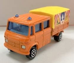 Majorette Made In France Mercedes Trax Publics Orange