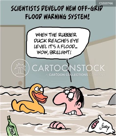 Funny Flood Cartoon