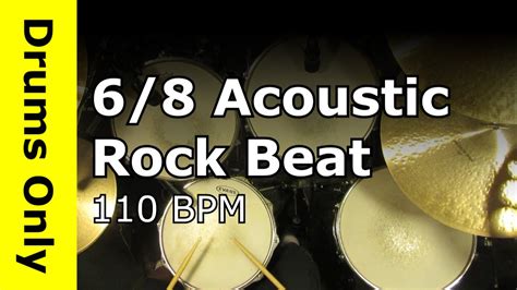 Acoustic Rock Drum Track Bpm Youtube