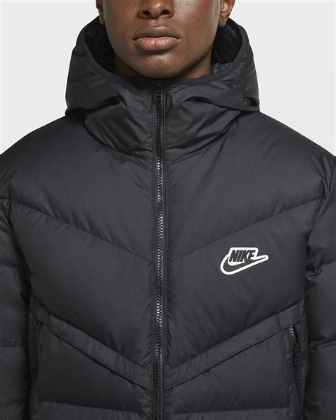 Nike Sportswear Down Fill Windrunner Jacket Black מעיל פוך נייק אופנה בשחור Lusso32 לוסו