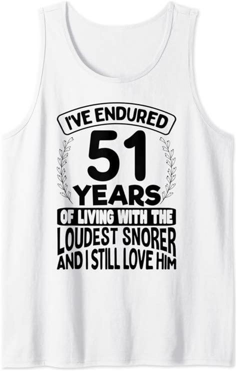 51st Wedding Anniversary Ts For Wife Married For 51