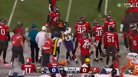 Tampa Bay Buccaneers Vs Baltimore Ravens Full Highlights 1st Qtr Nfl