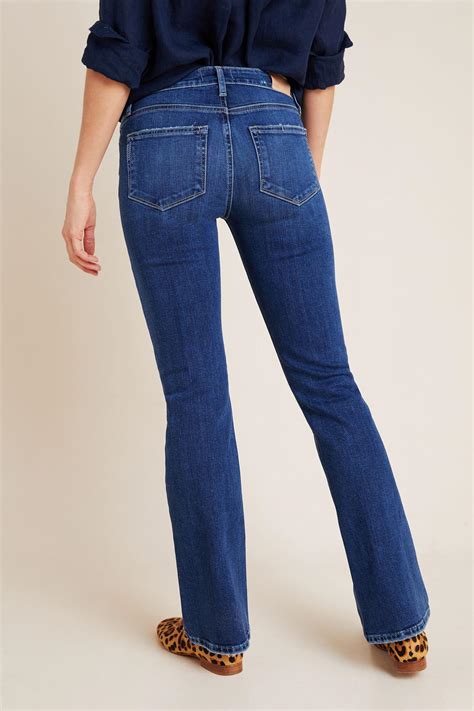 Paige Manhattan Mid Rise Bootcut Jeans Anthropologie Singapore