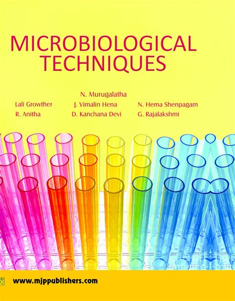 MICROBIOLOGICAL TECHNIQUES – MJP PUBLISHERS