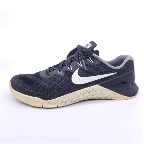 Nike Metcon 3 Womens 7 Shoes Black Training Crossfit Gem