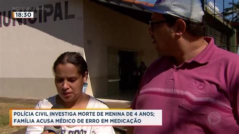 Menina de 4 anos morre horas após tomar remédio para vômito em