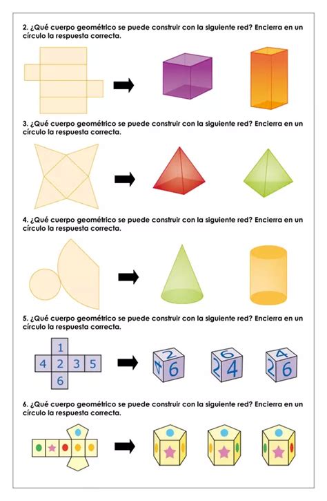 Gu A De Trabajo Construir Cuerpos Geom Tricos A Partir De Una Red