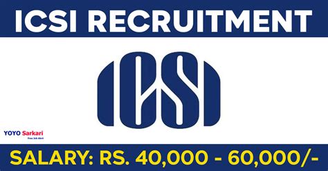 ICSI Recruitment 2024 Navigating The Eligibility Criteria For 15