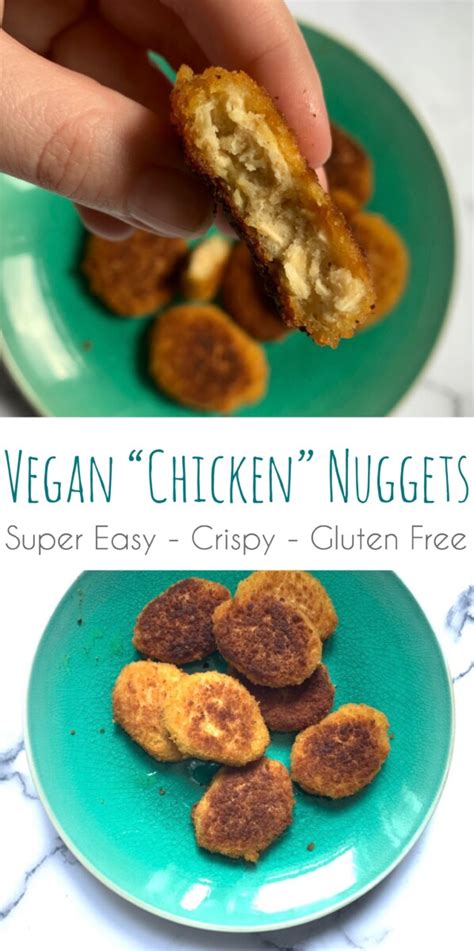 Easy Crispy Vegan Gluten Free Chicken Nuggets Recipe Munchyesta