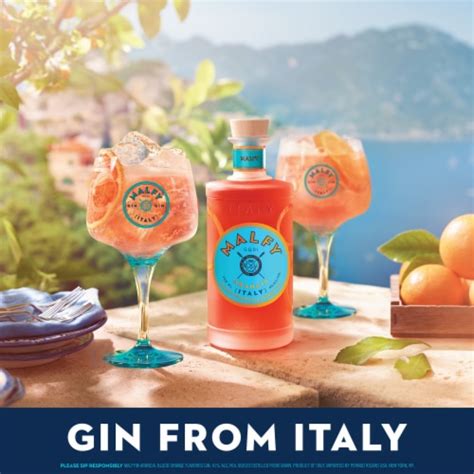 Malfy Sicilian Blood Orange Con Arancia Flavored Gin 750 Ml Kroger